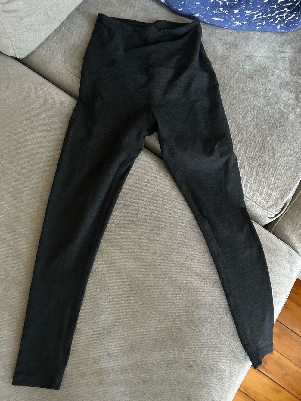Beyond Yoga Charcoal Gray Spacedye Leggings small - Picture 2 of 5